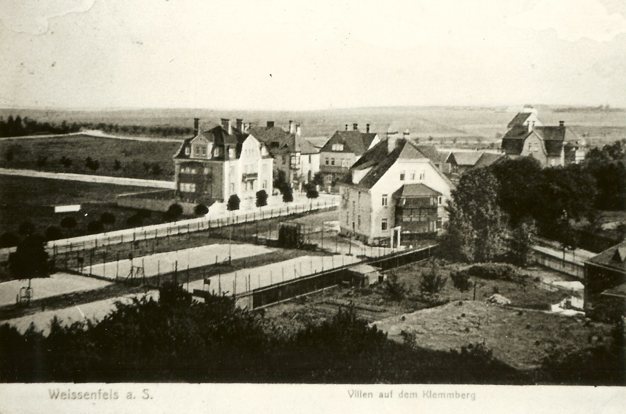 Haus Liebert mit Klemmberg im Jahre 1910(Foto)